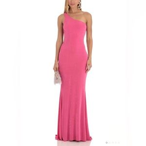 Lucy in the Sky Hot Pink Maxi Dress